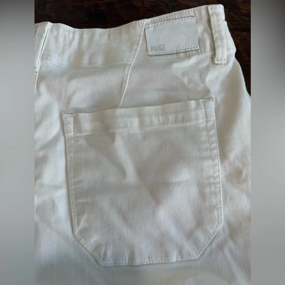 Paige High-Waist White Women's Shorts size 30‎